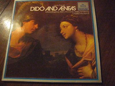 Foto Lp Clasica Dido And Aeneas Charles Mackerras Archiv 1981 Spain Ex/ex Vinyl