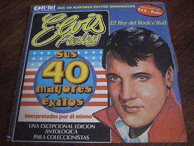 Foto Lp Doble Vinilo Elvis Presley Sus 40 Mayores Exitos Like Spain Vinyl