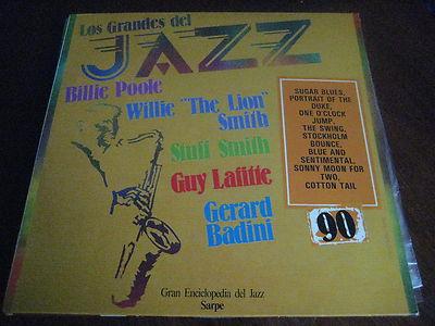 Foto Lp Jazz Los Grandes Del Jazz Sarpe Poole Num. 90 Spain 1982 Ex/ex