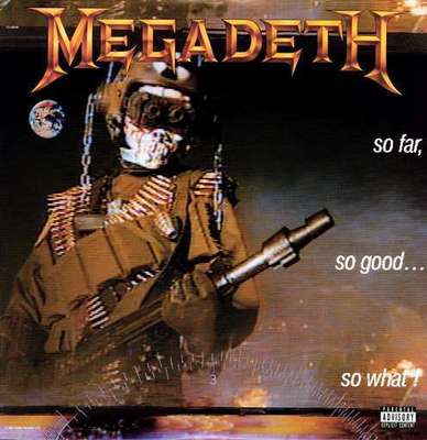 Foto Lp Megadeth So Far So Good So What Heavy Metal