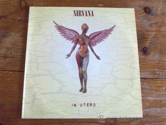 Foto lp nirvana in utero geffen 1993 impecable