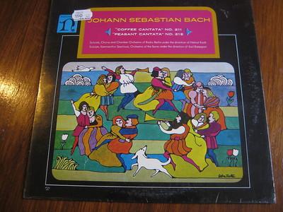 Foto Lp Vinilo Johann Sebastian Bach Cantata Nonesuch Sealed Rare Vinyl
