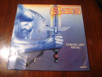 Foto Lp Vinilo Saxon Strong Arm Metal Heavy Spain Vinyl