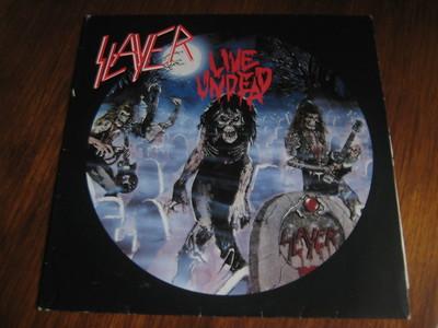 Foto Lp Vinilo Slayer Live Undead Metal Blade Metallica