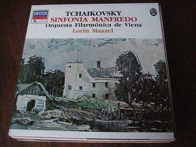 Foto Lp Vinilo Tchaikovsky Sinfonia Manfredo  Maazel Decca Ace Of Diamonds Sdd625 Ex