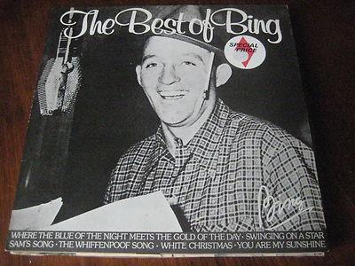 Foto Lp Vinilo The Best Of Bing Crosby Mca Records Mcl1607 Ex/ex Vinyl