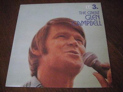 Foto Lp Vinilo The Great Glen Campbell 3 . Sm283 Emi Uk Ex/ex Vinyl