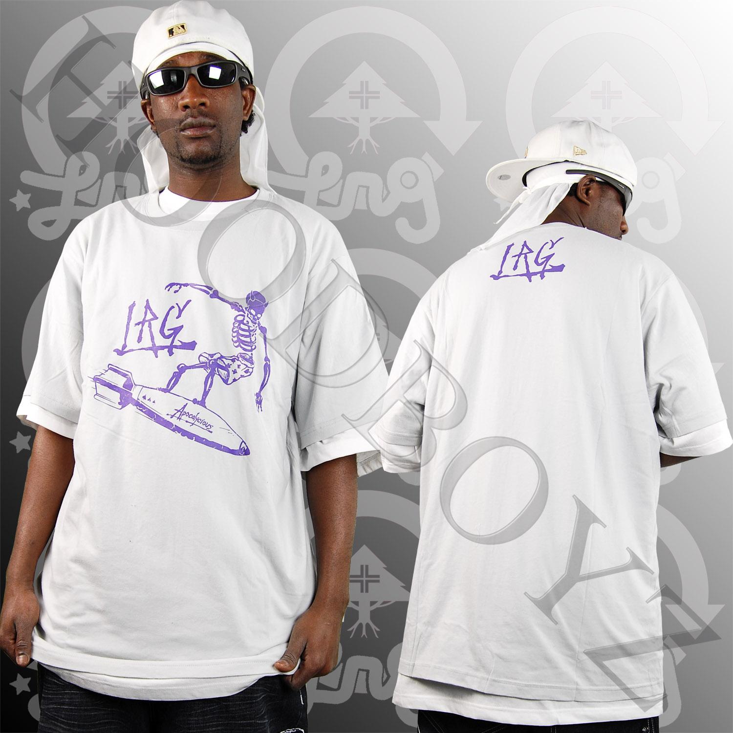 Foto Lrg Atomic Shred Camisetas Gris Claro