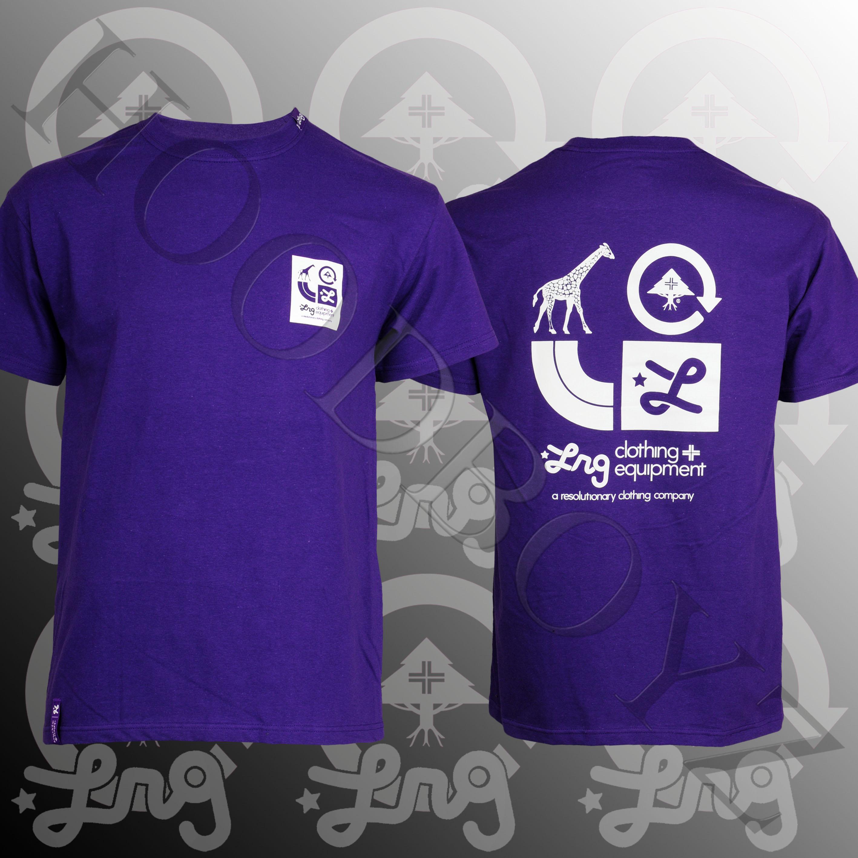 Foto Lrg Core Collection Two T-shirt Púrpura