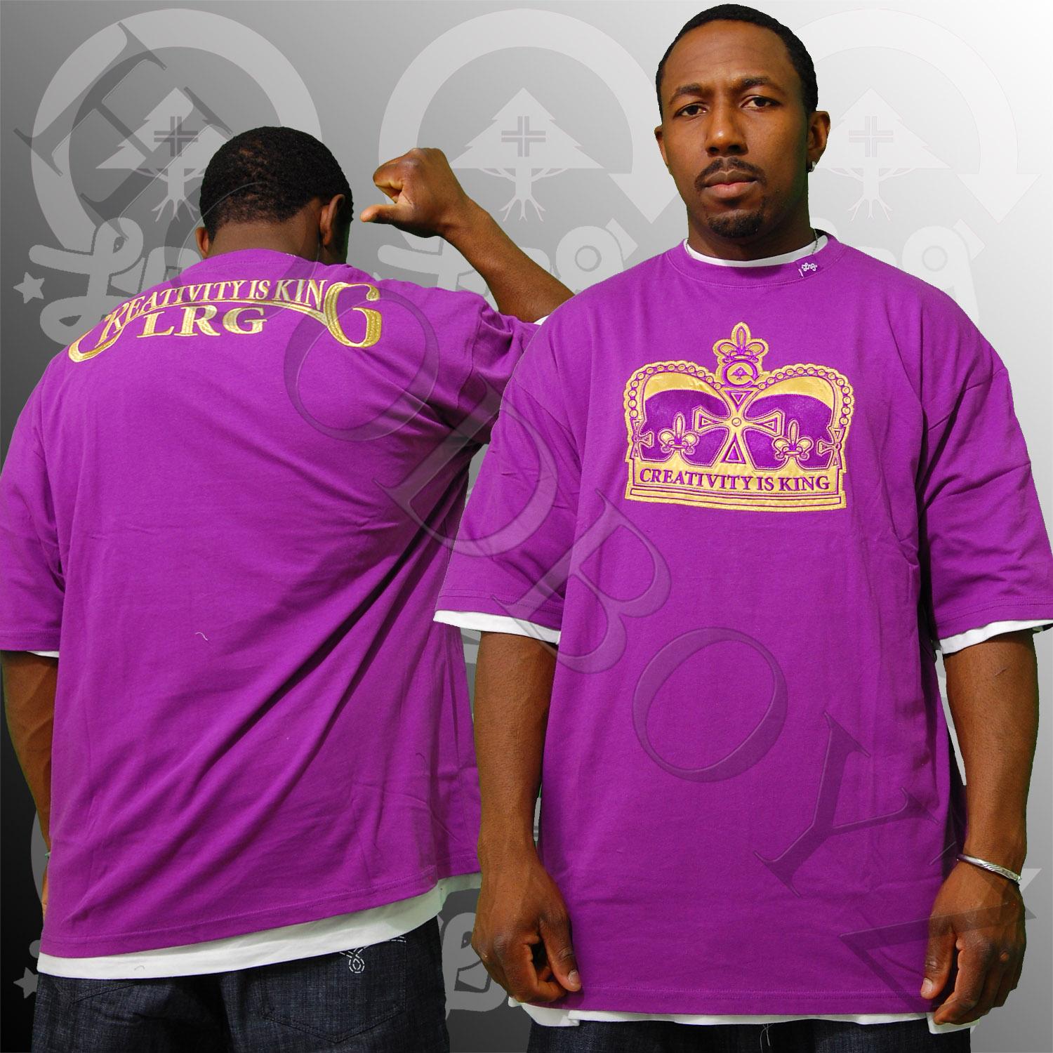 Foto Lrg Crowning Achievments Knit Camisetas Púrpura