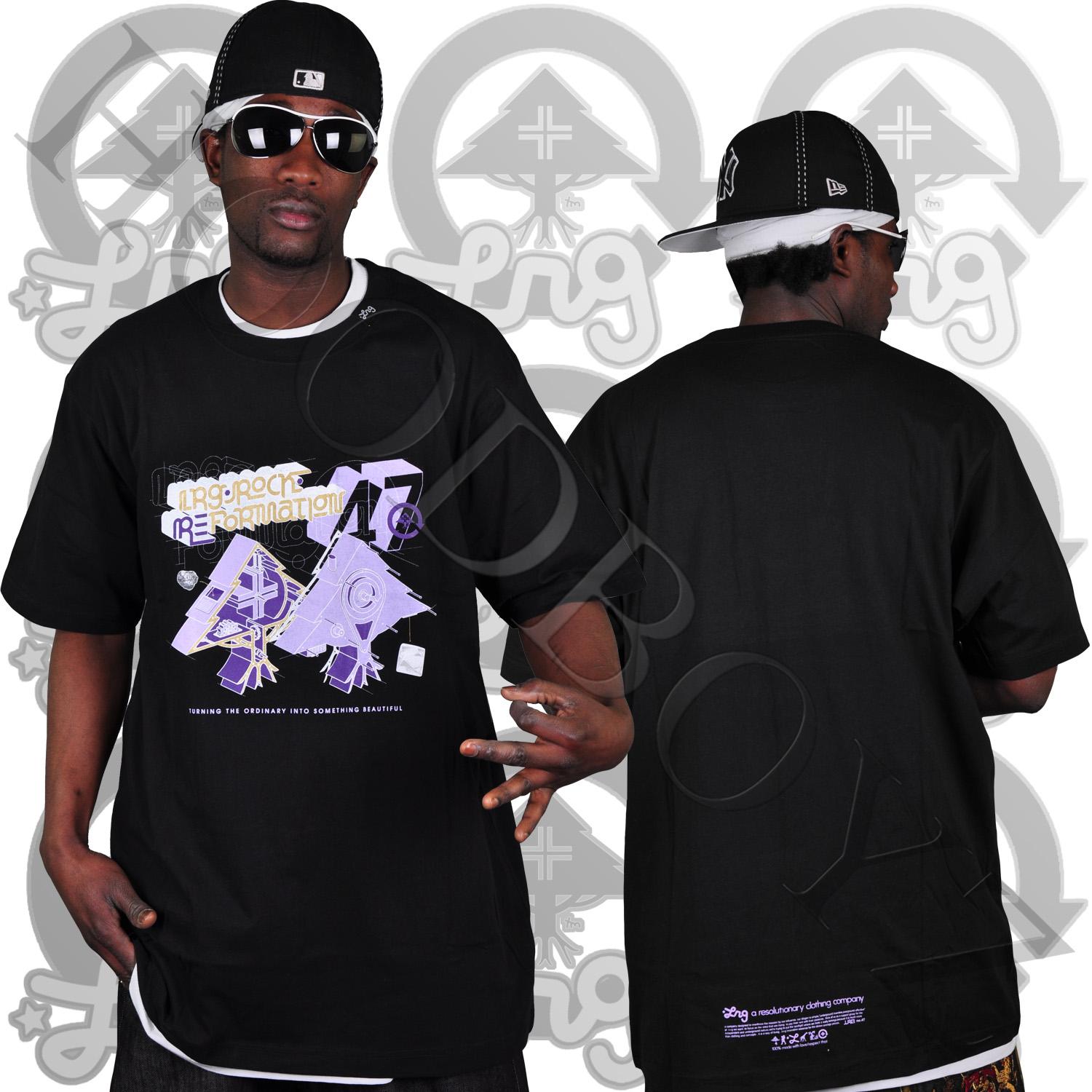 Foto Lrg Diamond In The Ruff T-shirt Negro
