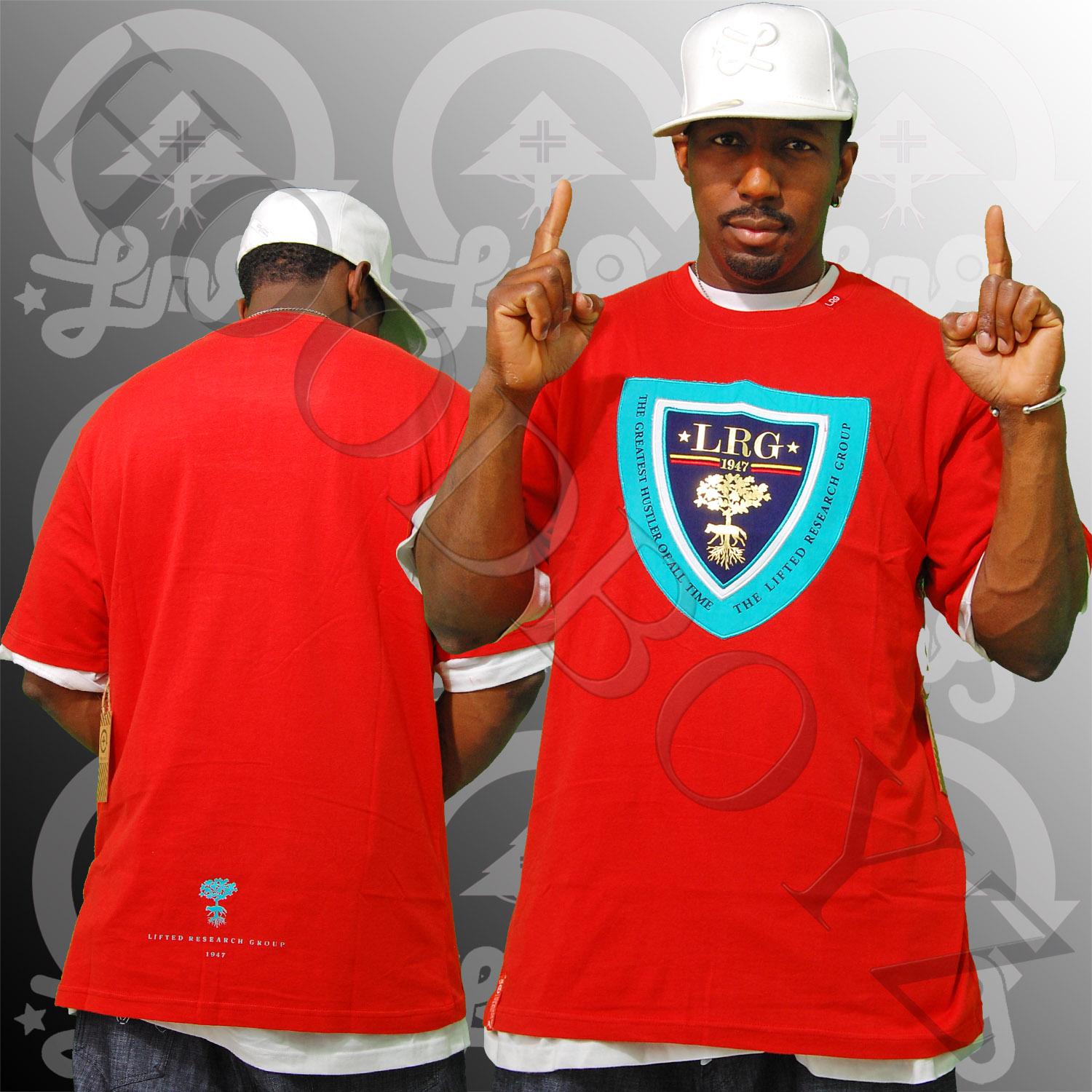 Foto Lrg Greatest Hustler Knit Tee Red
