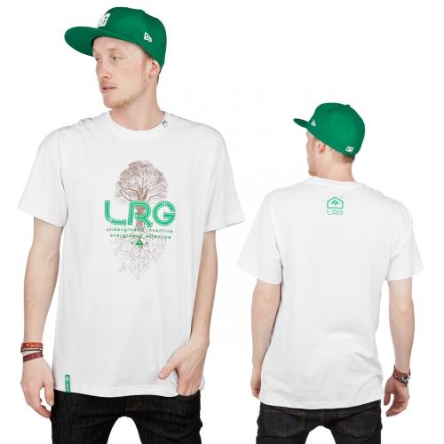 Foto LRG Tree Life Knit camiseta blanca talla XL