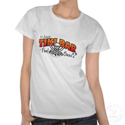 Foto Lt. Barra de Tiki de Dan y mercancía del oasis de Camiseta