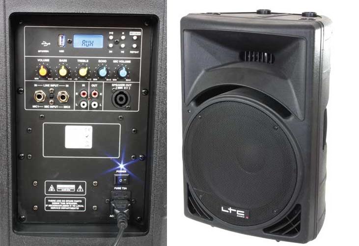 Foto Ltc Audio Mk12a-Usb / Mp3 600W Auto-Amplificado
