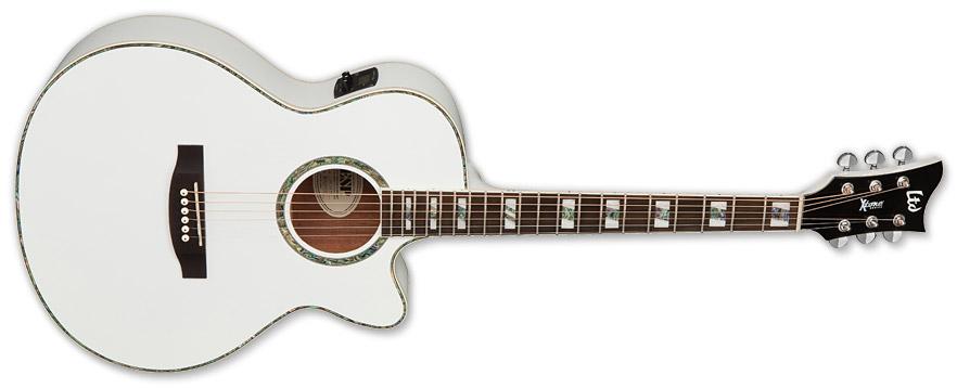 Foto Ltd AC-10E White Guitarra Acustica Electrica