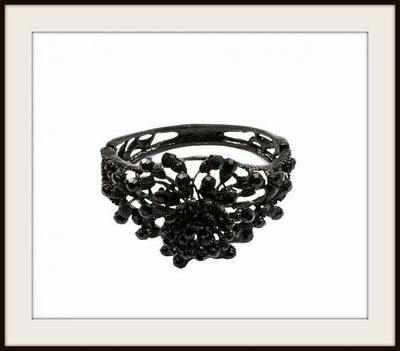 Foto Lucela_bella Pulsera De Importacion Diseño Strass Negro_1 Solo Gasto De Envio