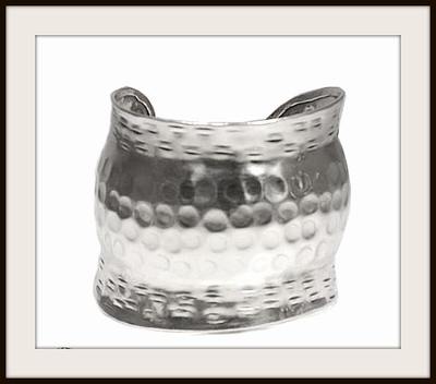 Foto Lucelo_bello Brazalete De Importacion Diseño Plata Relieve_1 Solo Gasto De Envio
