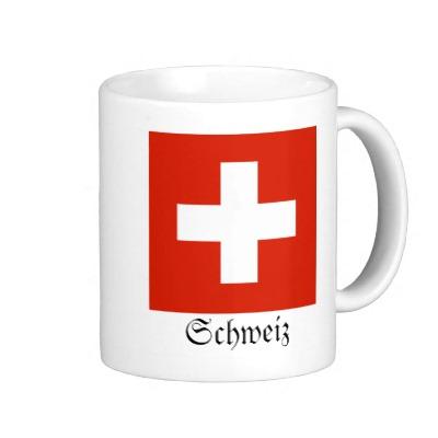 Foto Lucerna, banderas de Schweiz Fahnen Tazas De Café