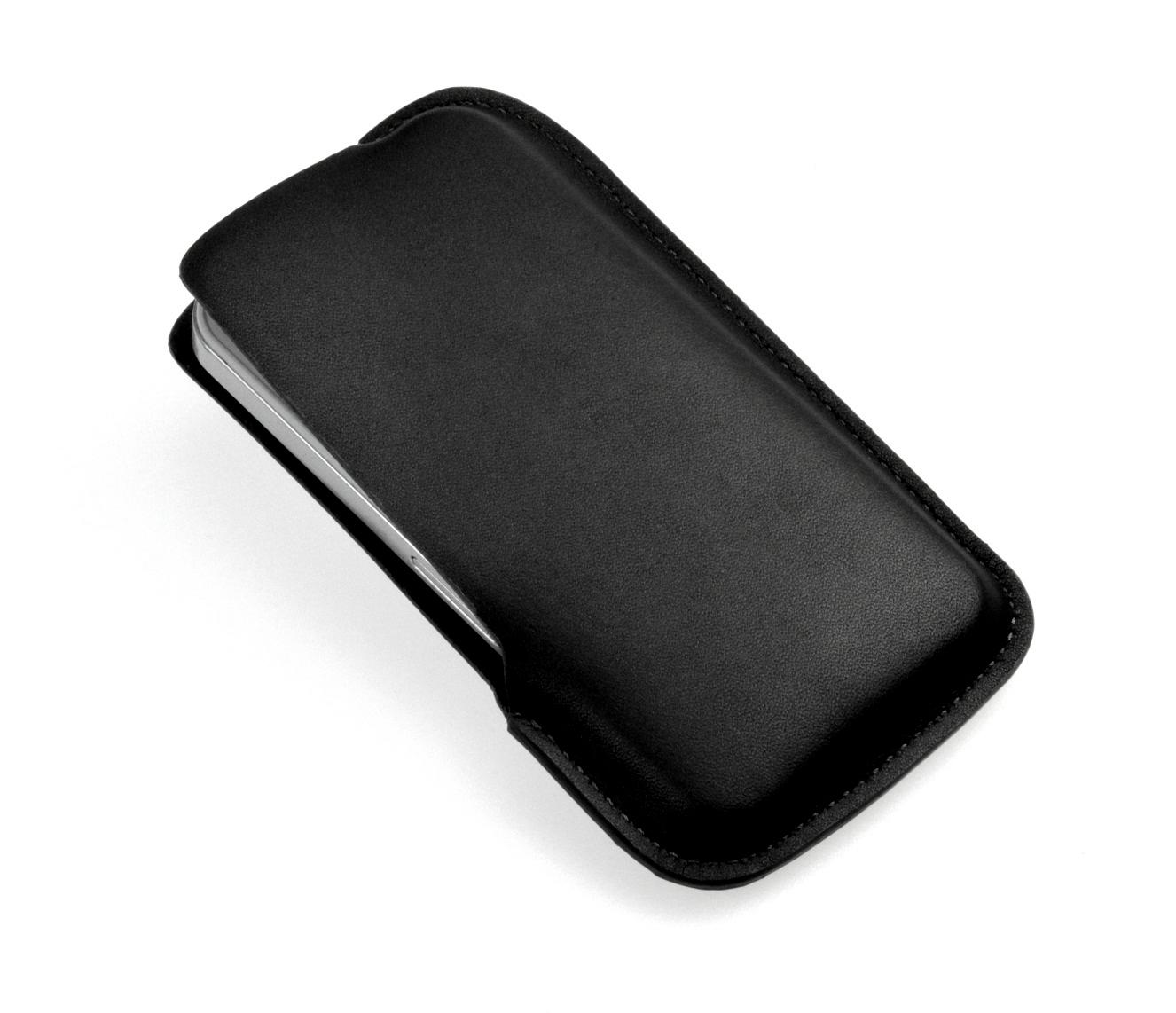 Foto Lucrin - Funda para iPhone 4 piel de cordero lisa