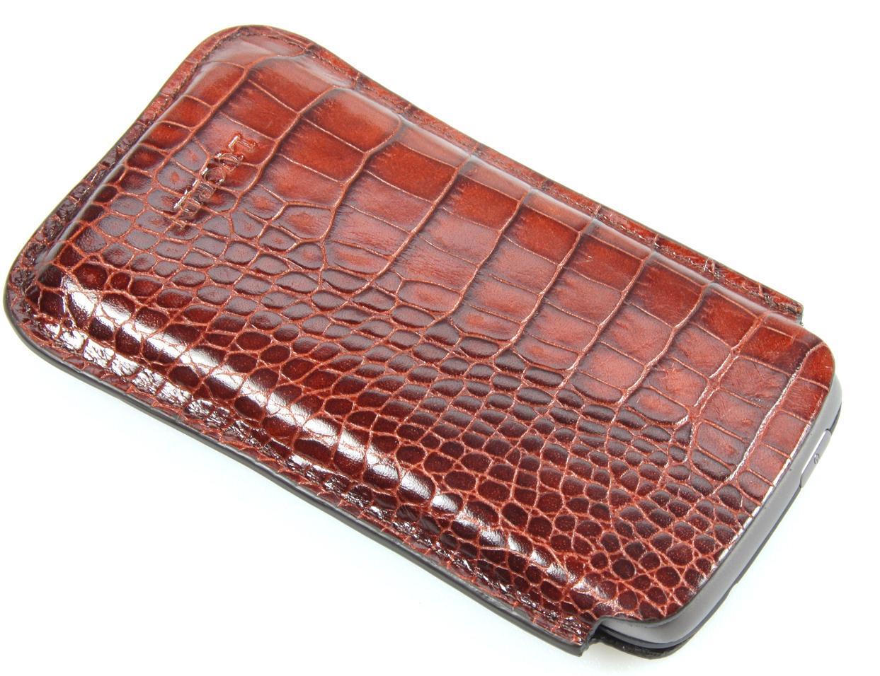 Foto Lucrin - Funda para iPhone 4S piel tipo cocodrilo