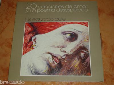 Foto Luis Eduardo Aute 2 Lp 20 Canciones De Amor..ariola 1986 Portada Abierta
