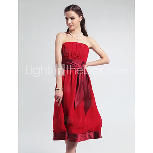 Foto LUJUANA - Vestido de Dama de honor de Gasa