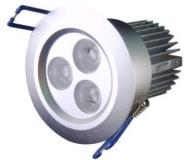 Foto Lumi Dimmable LED Silver IP54 Downlight 3000K Warm 9W=50W