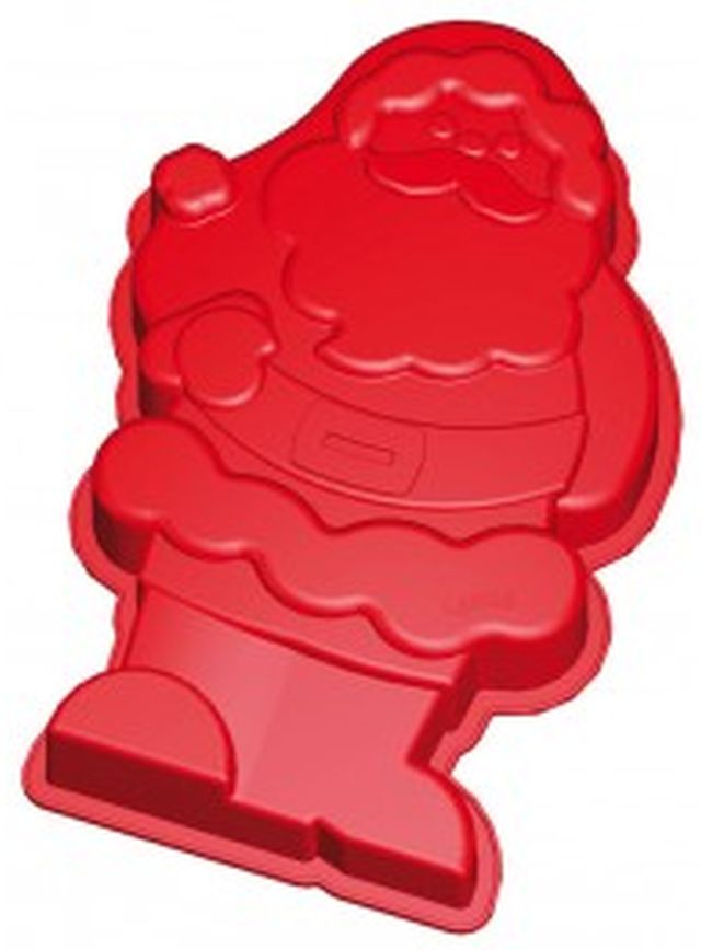 Foto LURCH FlexiLight Papa Noel rojo, silicona (H.Nr. 16126)