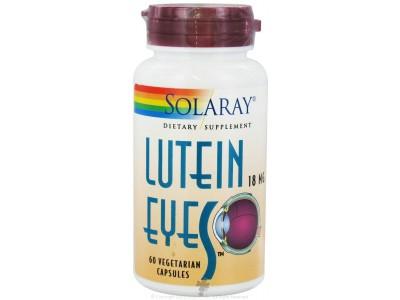 Foto Lutein eyes 18 mg 30 cápsulas solaray