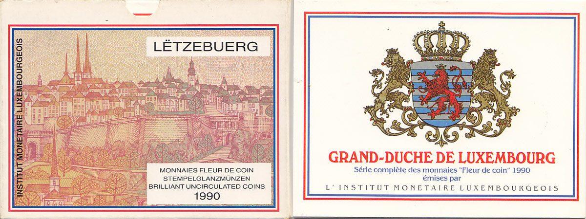 Foto Luxembourg 76 Francs 1990