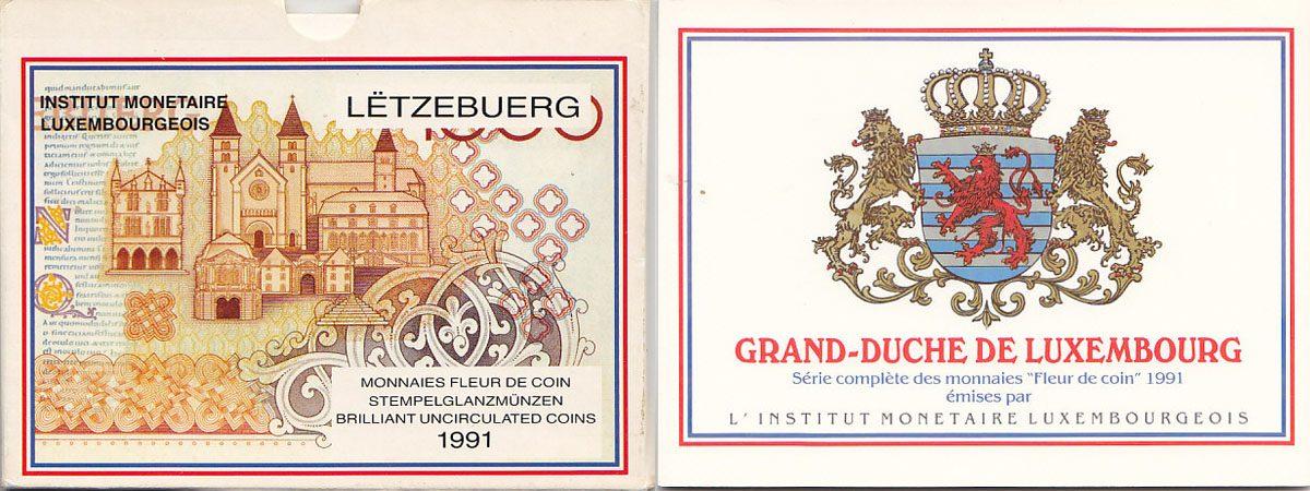 Foto Luxembourg 76 Francs 1991