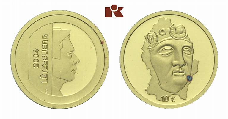 Foto Luxemburg 10 Euro 2004