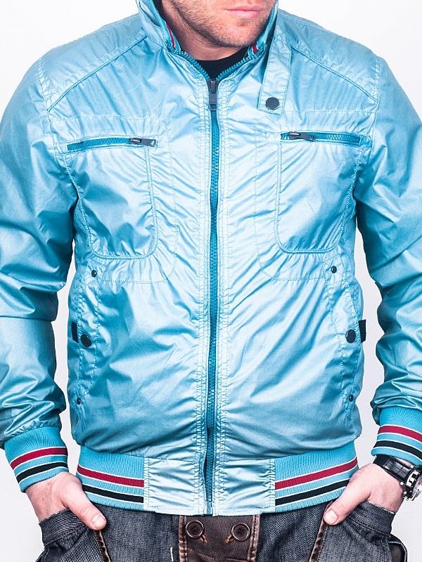 Foto Luz Azul Hombre chaqueta de primavera - XL