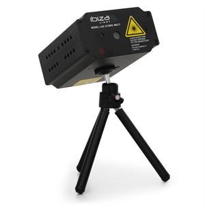 Foto Luz láser Ibiza LAS- S130 rojo y verde