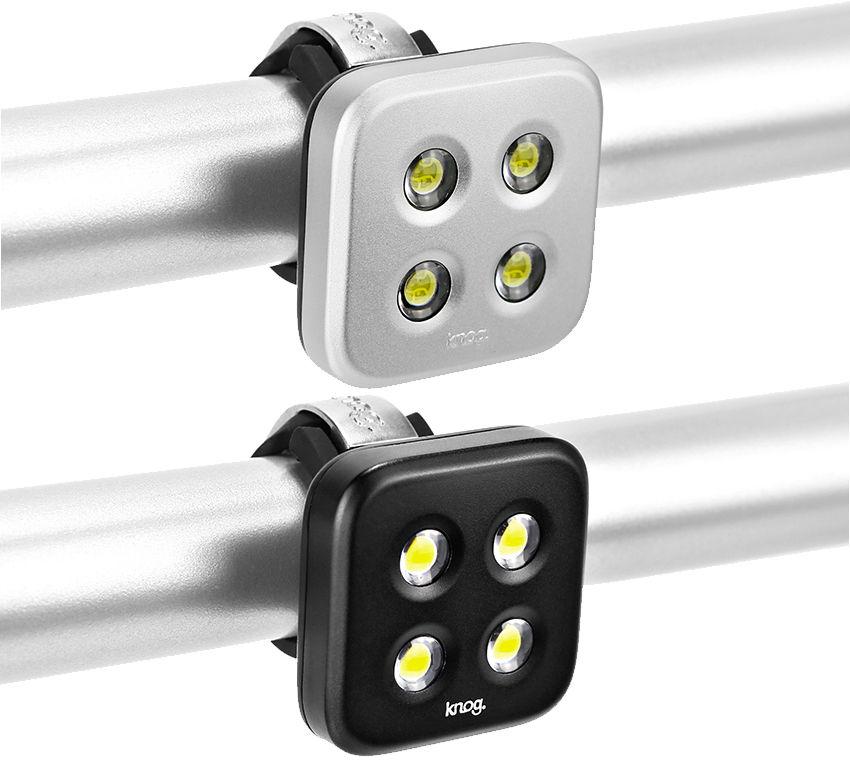 Foto Luz LED delantera estándar Knog - Blinder - Front Silver