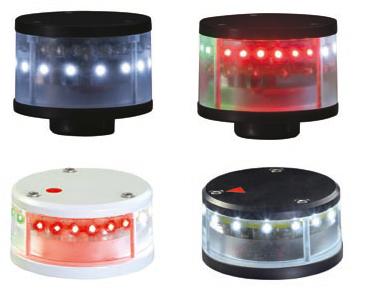Foto Luz Led Estribor 2MN Negra Plastimo