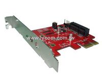 Foto LyCOM DT-117 - pcie to mpcie card adapter - low profile adapter inc...