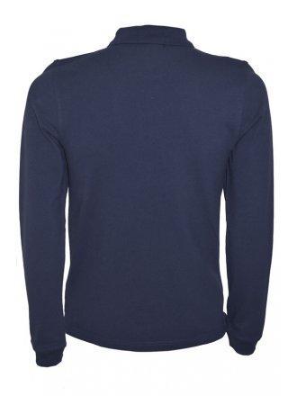 Foto Lyle and Scott Long Sleeve Vintage Polo - Navy