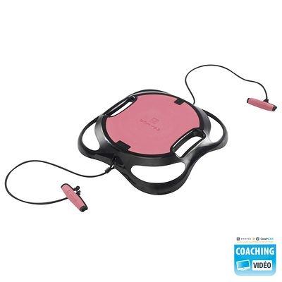 Foto Máquina De Abdominales Domyos Gain Trainer Rosa