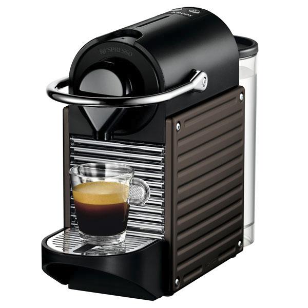 Foto Máquina de café Krups Pixie XN3008IB con control automático para cápsulas Nespresso
