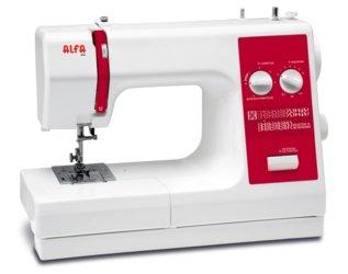 Foto máquina de coser - alfa 664 31 puntadas diferentes, funcionamiento sin pedal