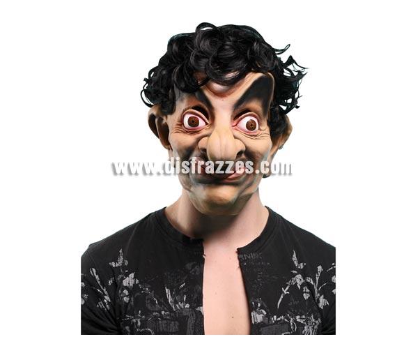 Foto Máscara de Mr. Bean loco con pelo para Halloween