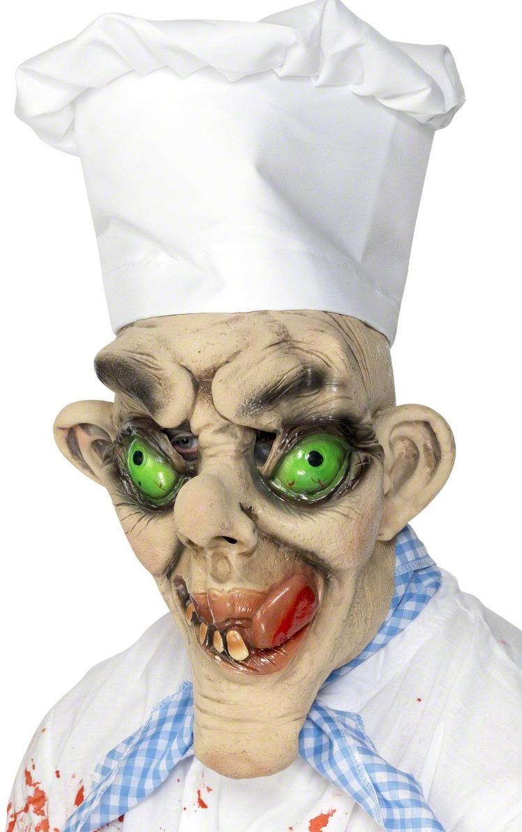 Foto Máscara de terror de chef ideal para Halloween