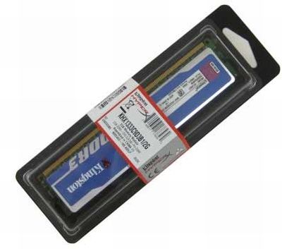 Foto Módulo de memoria HyperX Blue DDR3 Kingston KHX1333C9D3B1/2G
