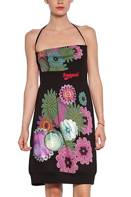 Foto mónica pecado shop desigual vestido telma talla l=42 nueva coleccion 2013