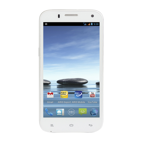 Foto Móvil airis tm530 blanco 5,3” dual sim android 4.1