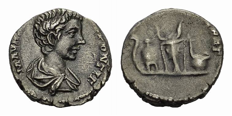 Foto Münzen Der Römischen Kaiserzeit Ar-Denar 203 n,Chr Laodicca ad Ma