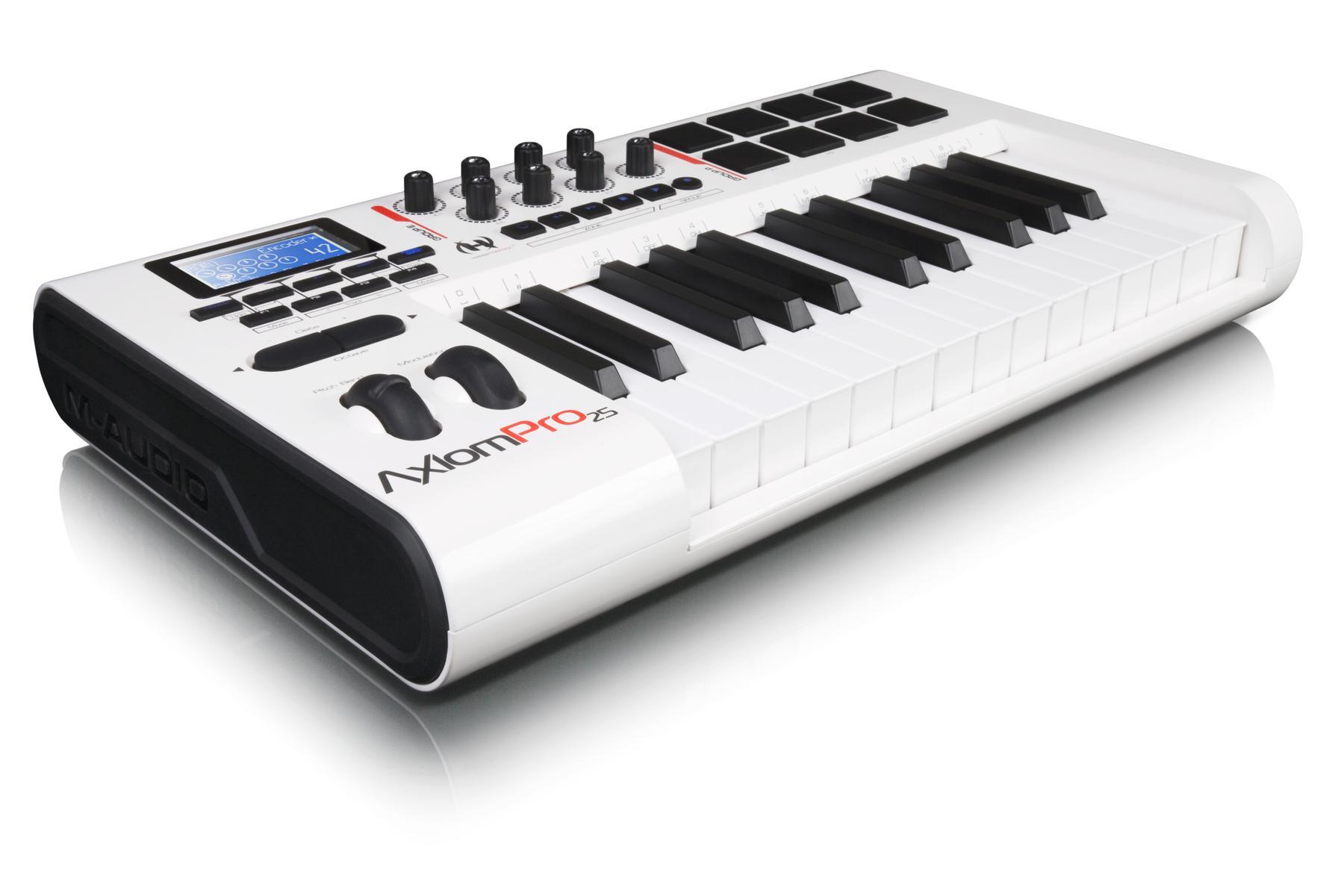 Foto M-Audio Axiom Pro 25-Key Controlador Midi/Usb
