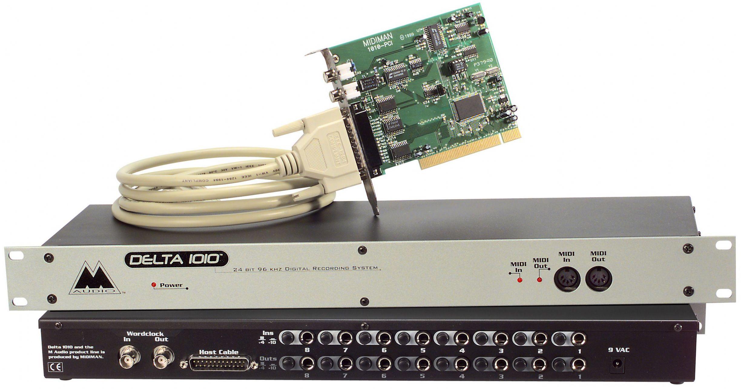 Foto M-Audio Delta 1010 - 10-In/10-Out Pci/Rack Digital Recording System Wi